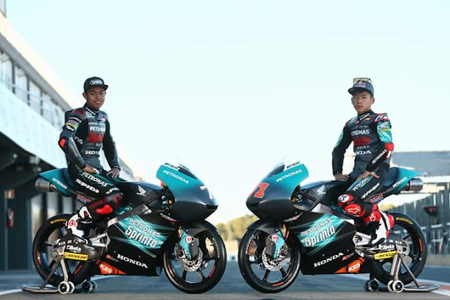 cantik warna moto3 Yamaha Sprinta motoGP Malaysia 2018