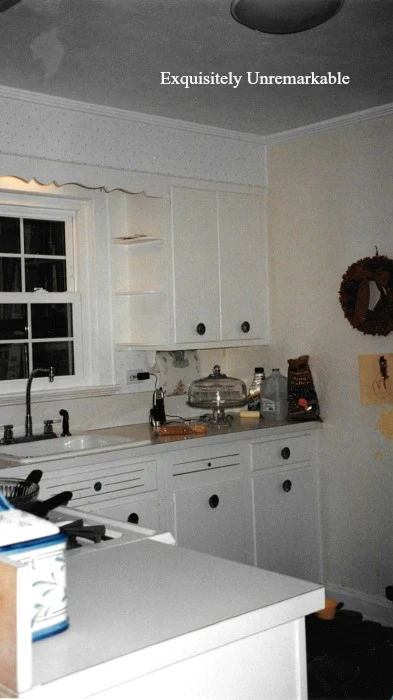 Small Vintage Cottage Kitchen