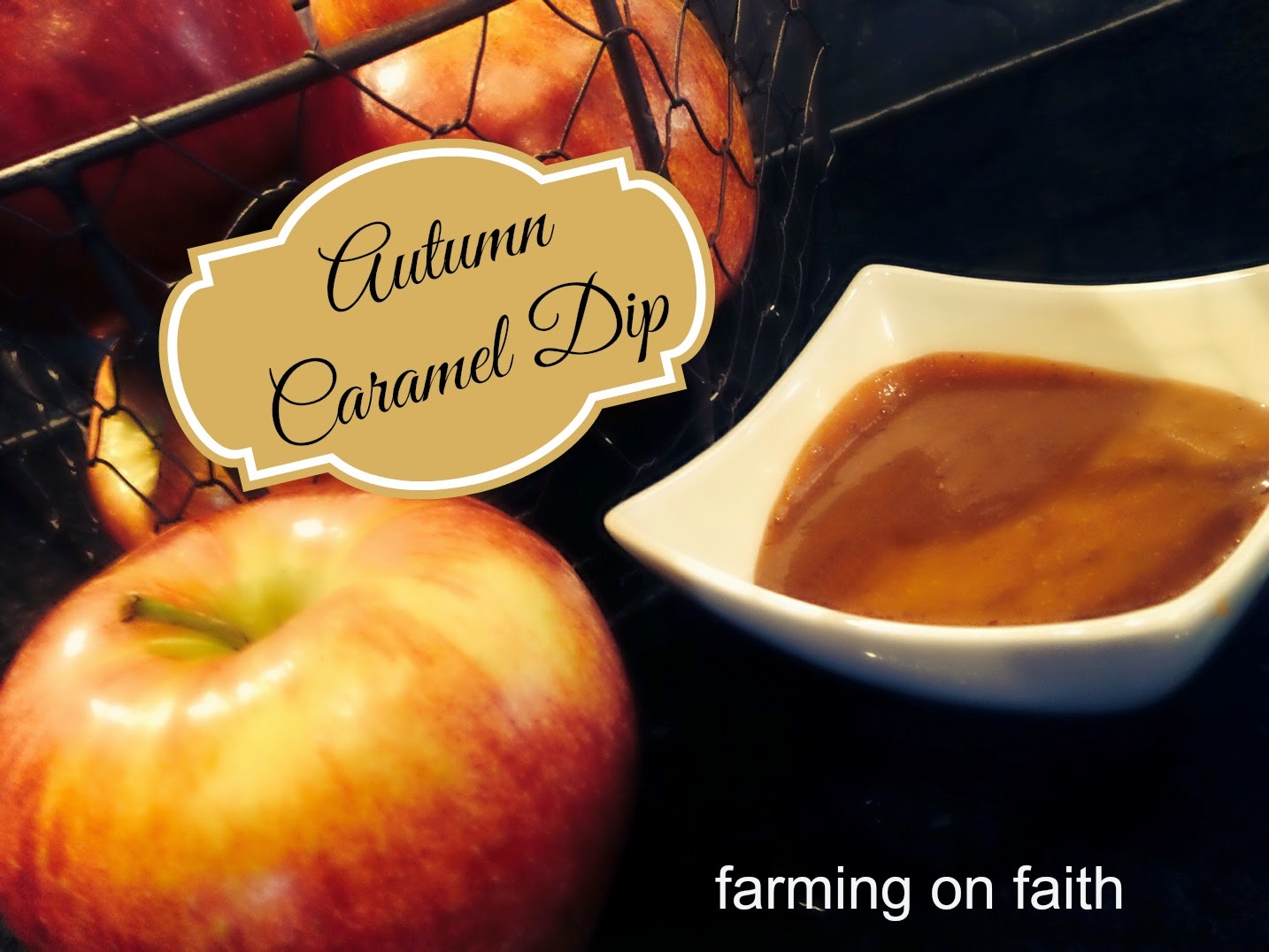 So Easy Autumn Caramel Dip