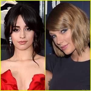 Camila cambello reaction to Taylor Swift including her in spotify playlist