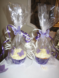 cakes purple butterfly ivory cake sarah july cupcakes 29th favours