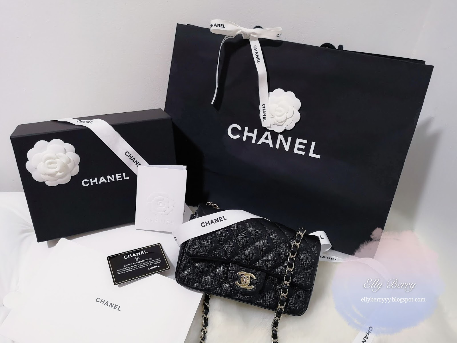 CHANEL classic flap handbag unboxing and review