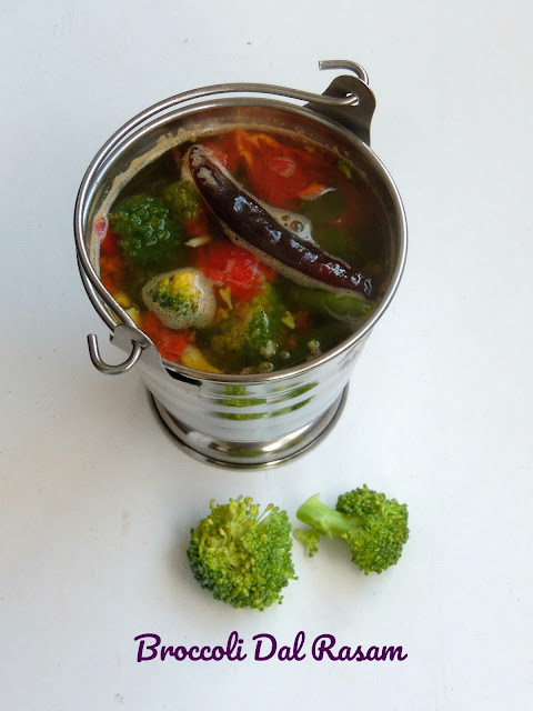 Broccoli Indian Soup, Broccoli Rasam