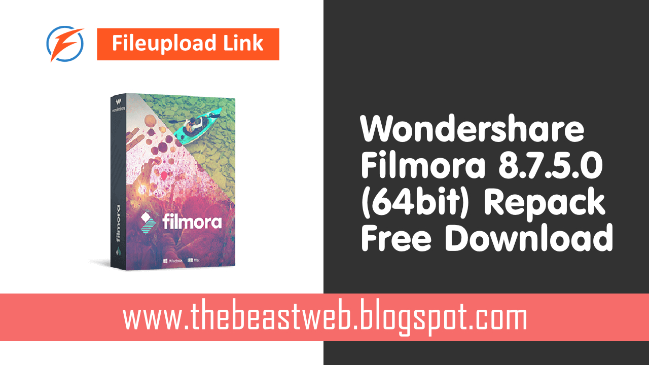 Wondershare Filmora 8.7.5.0 Repack Full