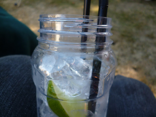drinks in a field british summer festival jam jar cocktail