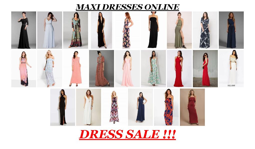 Cheap Summer Clothes - Maxi Dresses Online