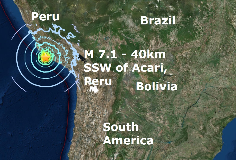 Tsunami peru now