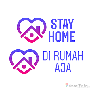 Stay Home Logo vector (.cdr)