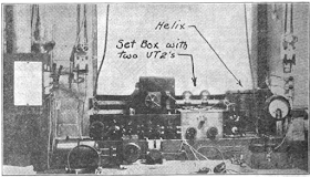 Transmitter of station 1XX