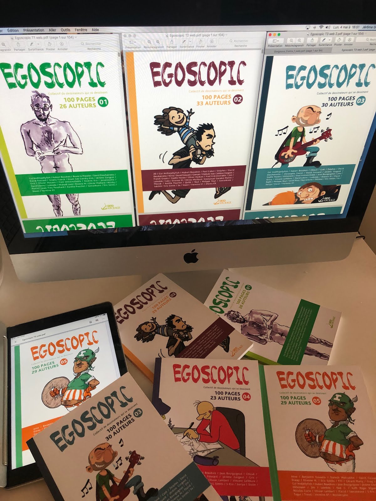 Commandez les 5 premiers EGOSCOPIC en PDF pour 10 €