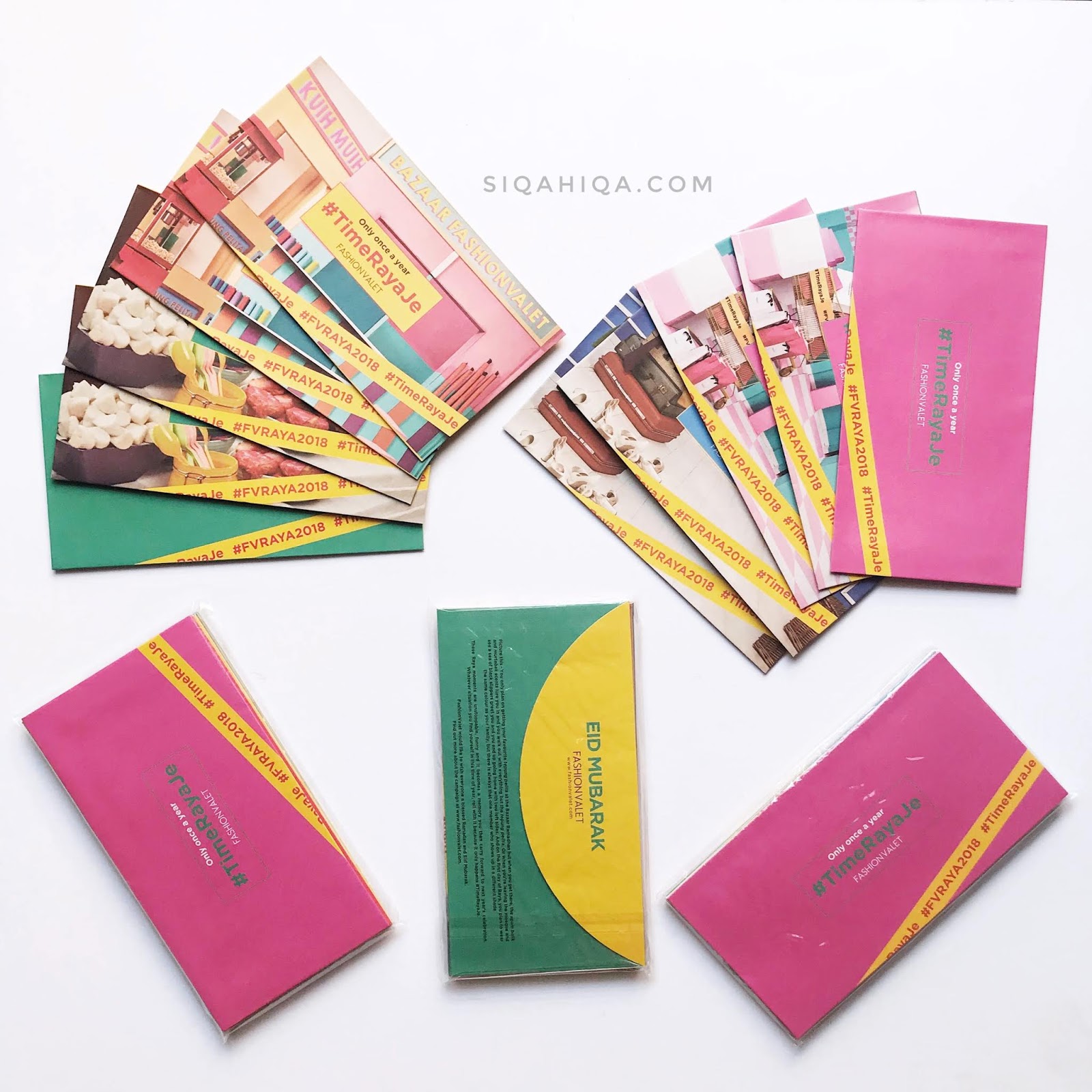 GIVEAWAY SAMPUL RAYA FASHION VALET 2018 BY SIQAHIQA