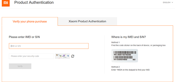 Produk Authentication