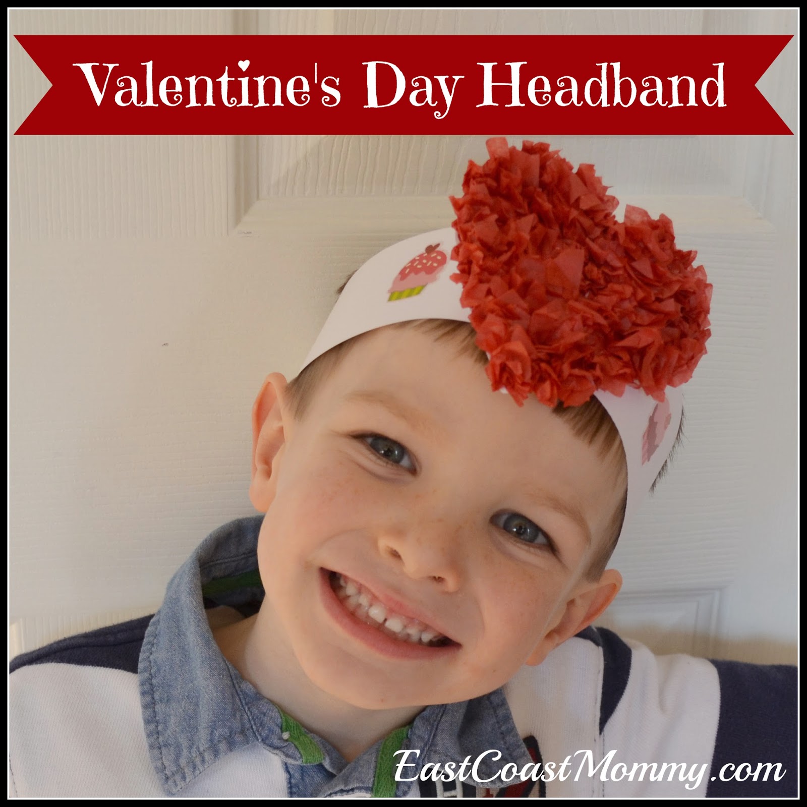 East Coast Mommy Valentine's Day Headband