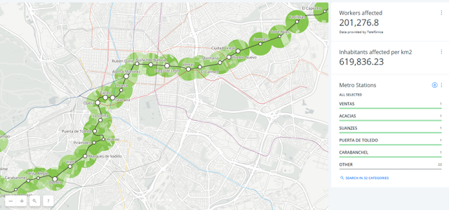How did the temporary closure of Line 5 affect the users of Madrid's Metro?