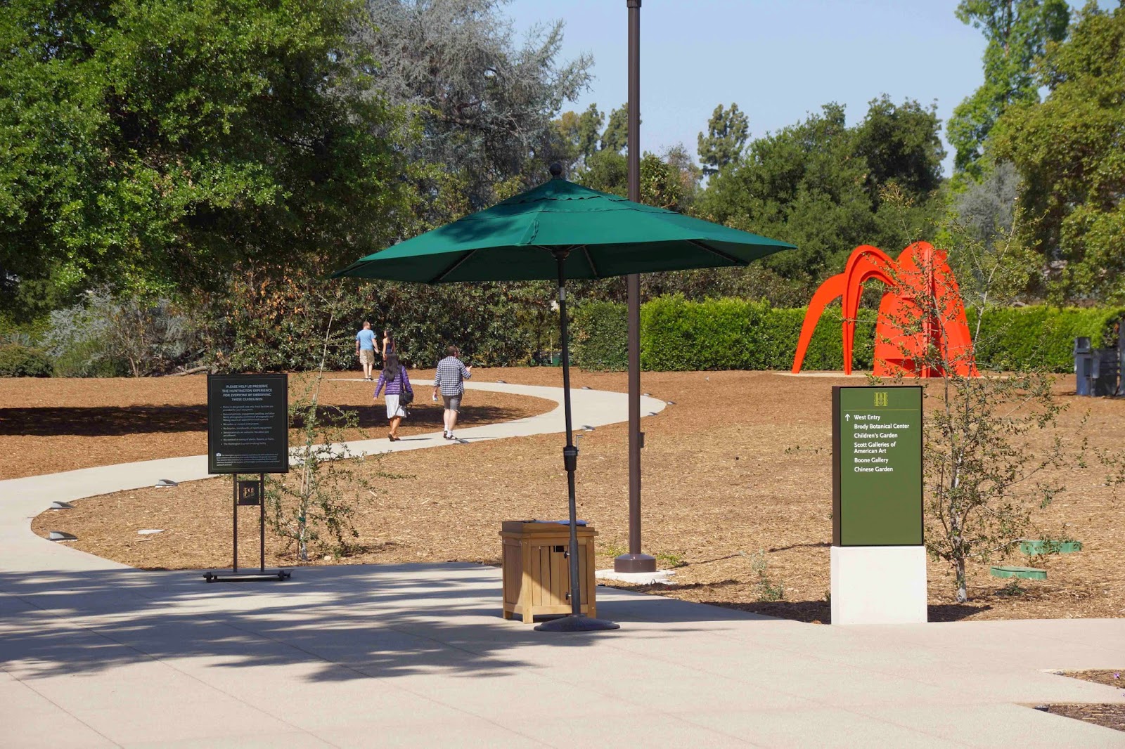 New Huntington Entrance Garden