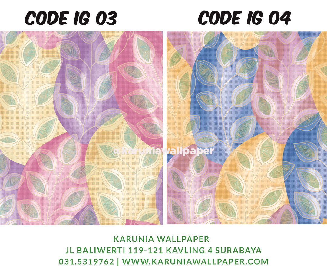jual dinding wallpaper warna warni