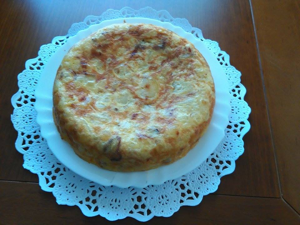 Esther y su mundo ollas GM TORTILLA DE PATATA Y CEBOLLA EN OLLA GM