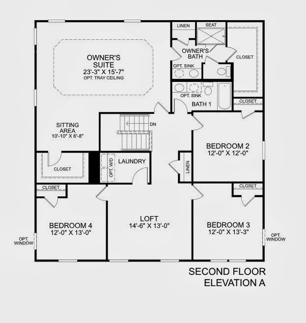 Building Rome with Ryan Homes: Rome Sweet Home: Floor Plan