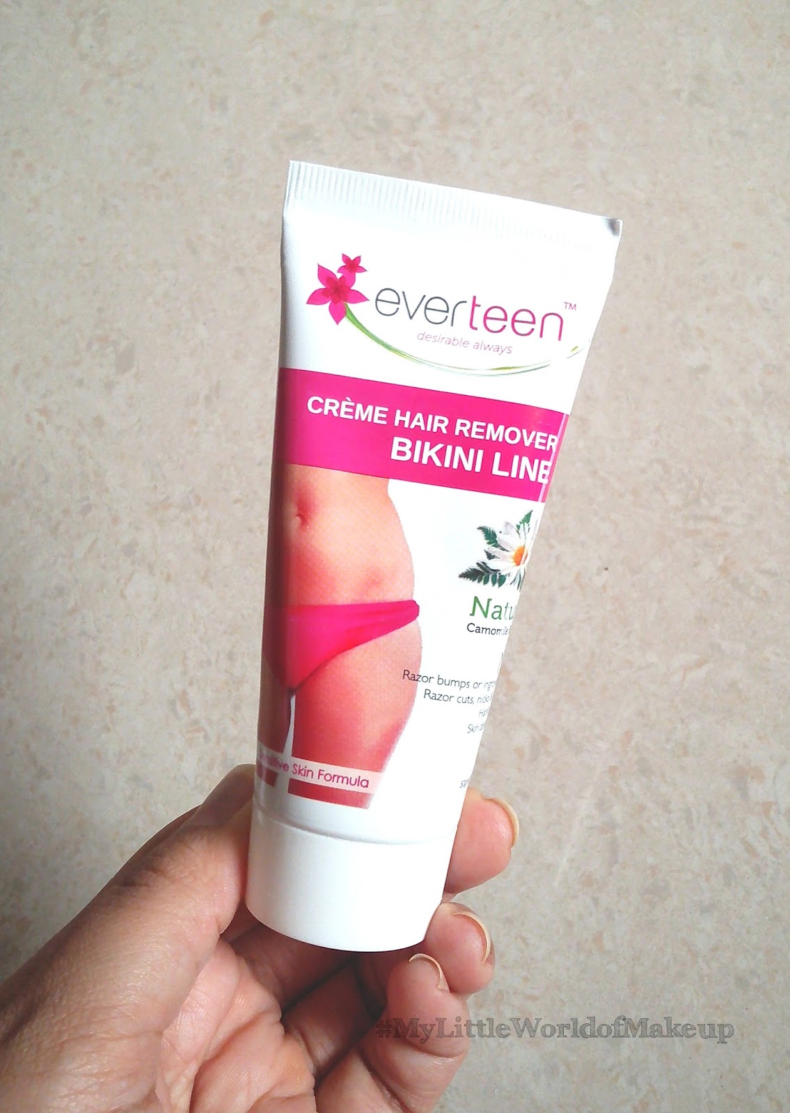 Everteen Bikini Line Creme Hair Remover  Review  Lipstick For Lunch