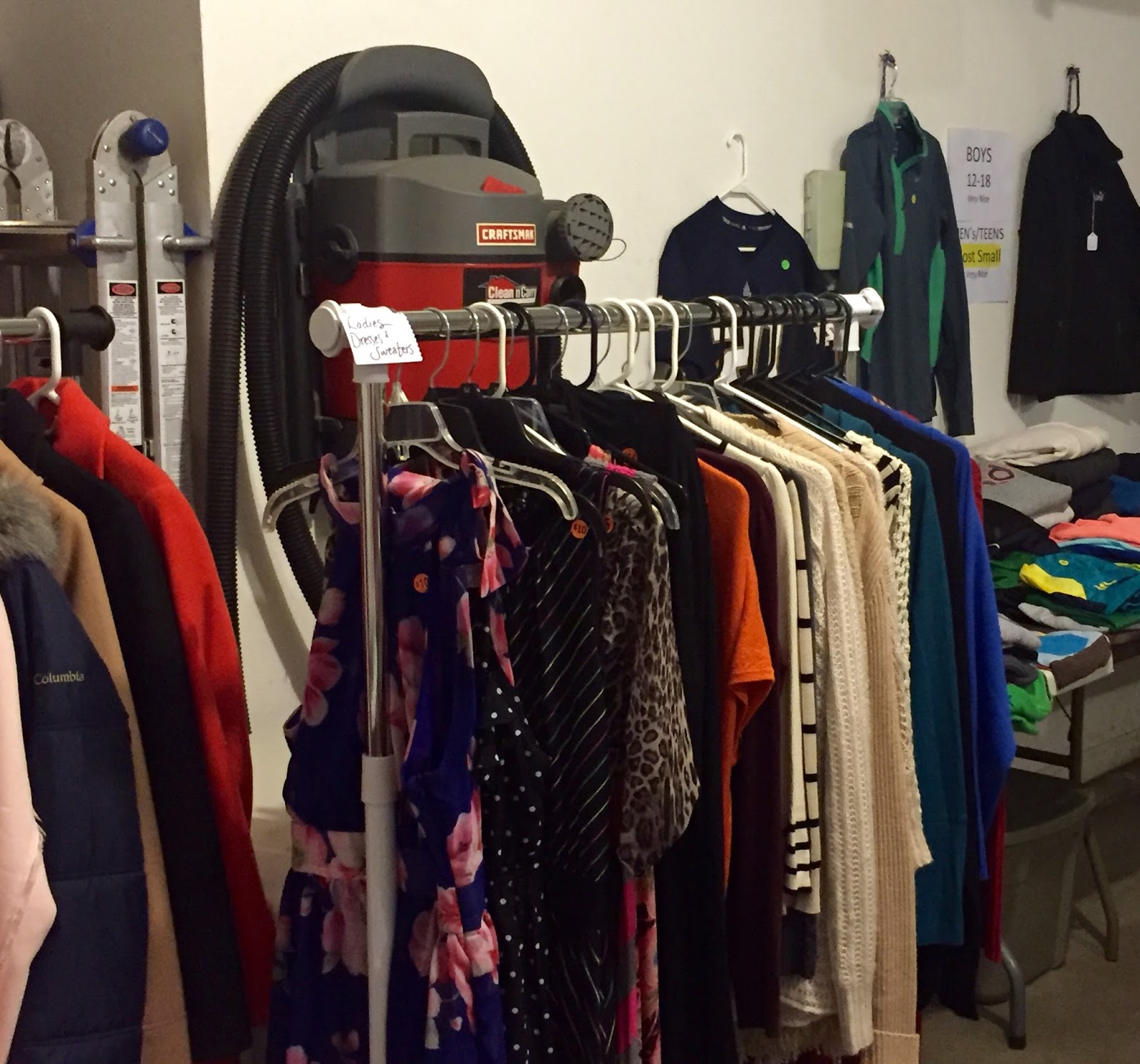 Living on cloud nine: garage sale 101