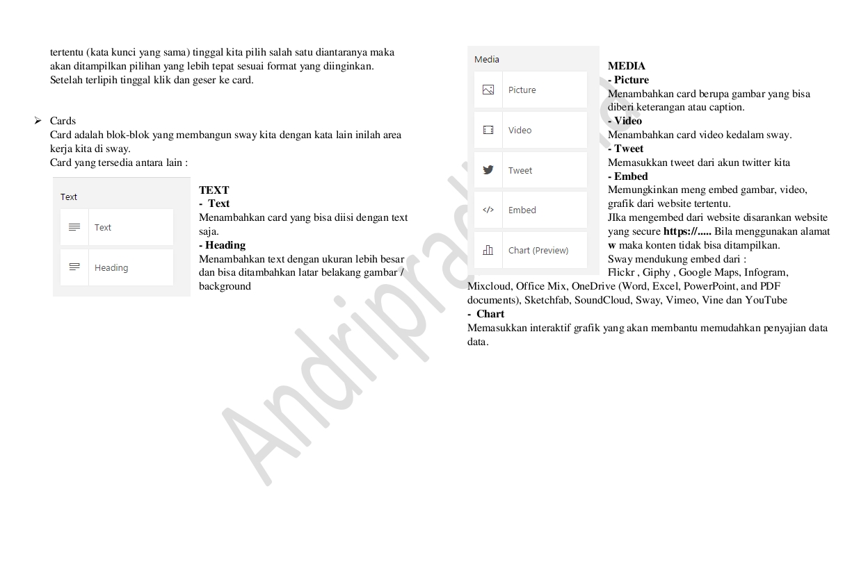 SAMISANOV Tutorial SWAY (Bahasa Indonesia) dari Pak Andri yang baik hati