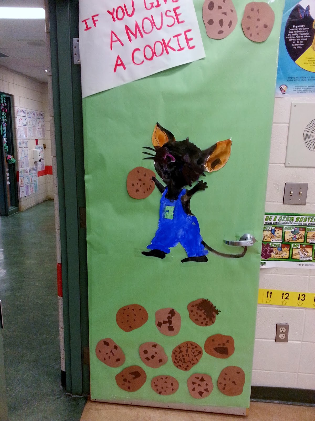 Reading with Mrs. D Book Doors!