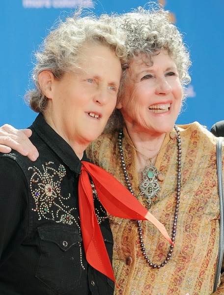 Temple Grandin se svou maminkou Eustacií Cutler