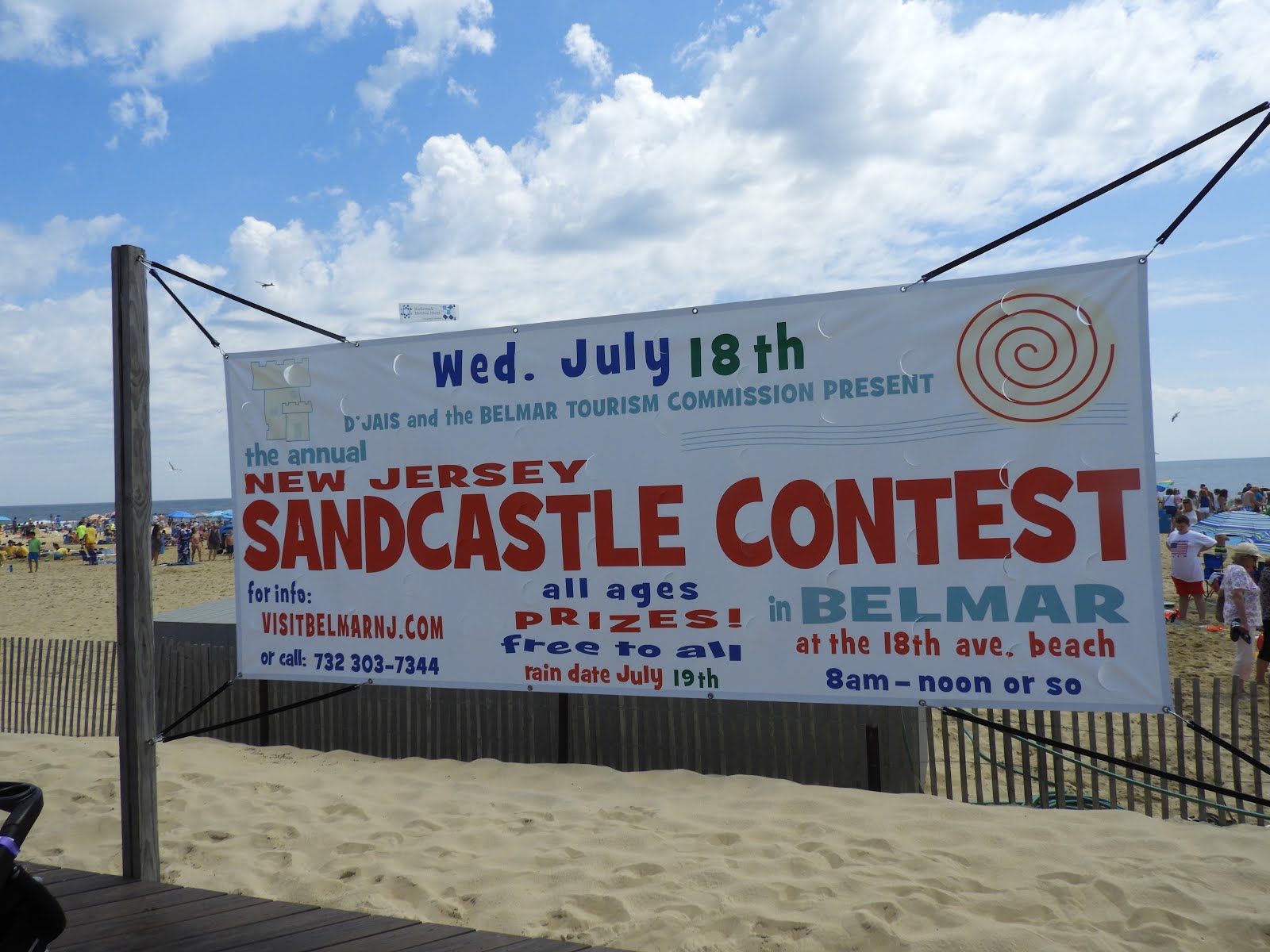 It's All About Purple The Belmar Sand Castle Contest