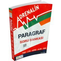 Paragraf Soru Bankası (YGS-LYS-KPSS-ALES-DGS) AdreNalin Yayınları Paragraf Soru Bankası (YGS-LYS-KPSS-ALES-DGS) AdreNalin Yayınları
