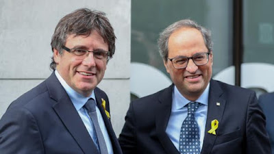 Quim Torra se sube el sueldo y cobrará un 81% más que Pedro Sánchez Quim torra, pedro sánchez, sueldo, dinero