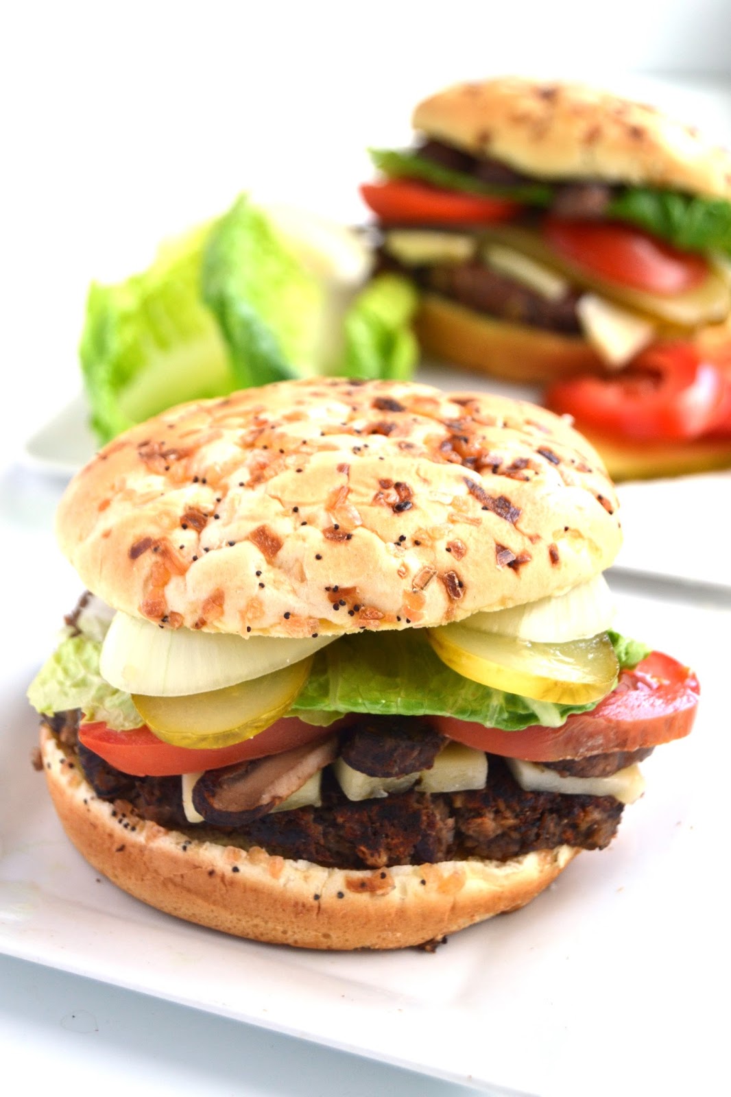 Mushroom Black Bean Burgers The Nutritionist Reviews