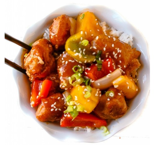 HOMEMADE SWEET & SOUR CHICKEN HOMEMADE SWEET & SOUR CHICKEN