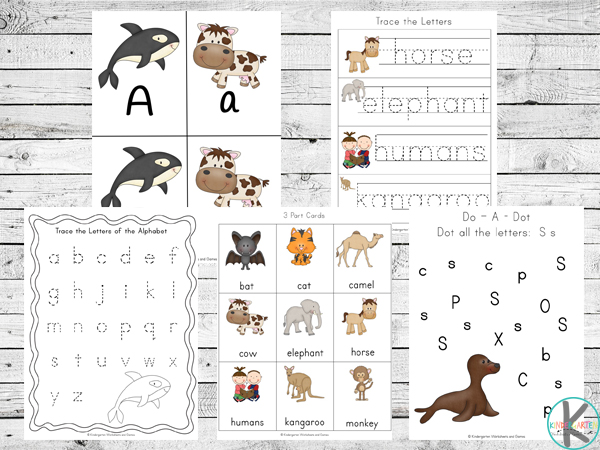 Kindergarten Worksheets and Games: FREE Mammals Worksheets