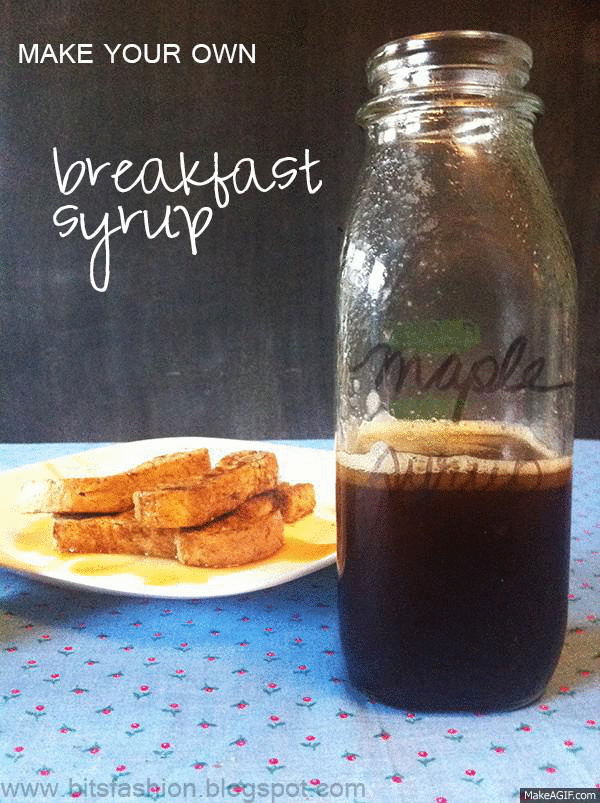 BITS Make Your Own Breakfast Syrup
