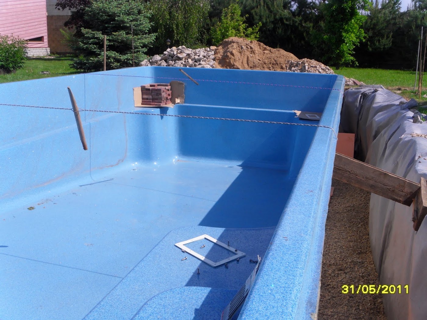 Дренаж для бассейна как сделать