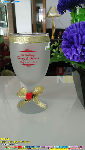 Gelas Firna Doff Pita Emas