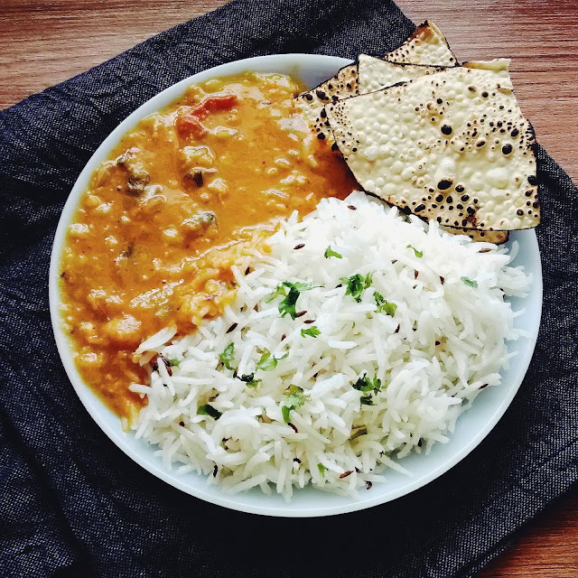 How to Make Jeera Rice With Dal Recipe Ready in 10 Minutes Tasty Recipes