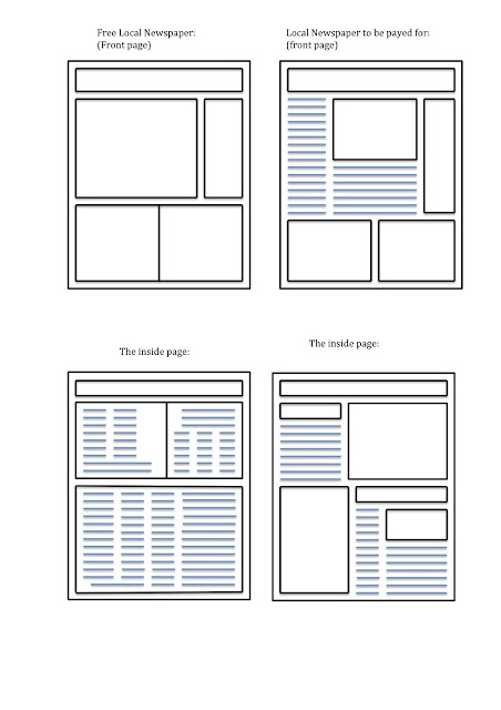 6th form Media A2 Amber Benjamin: Existing Newspaper layouts