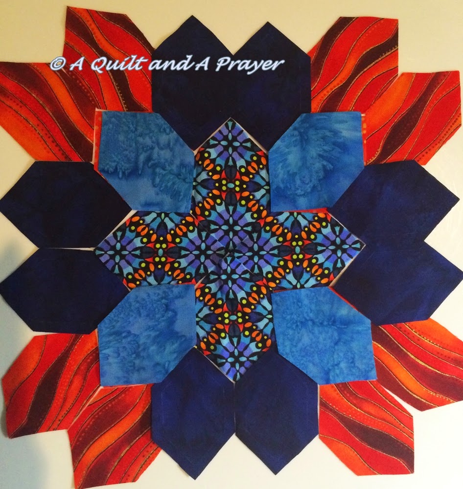 A Quilt and A Prayer Patchwork of the Crosses Let's Roll!!!