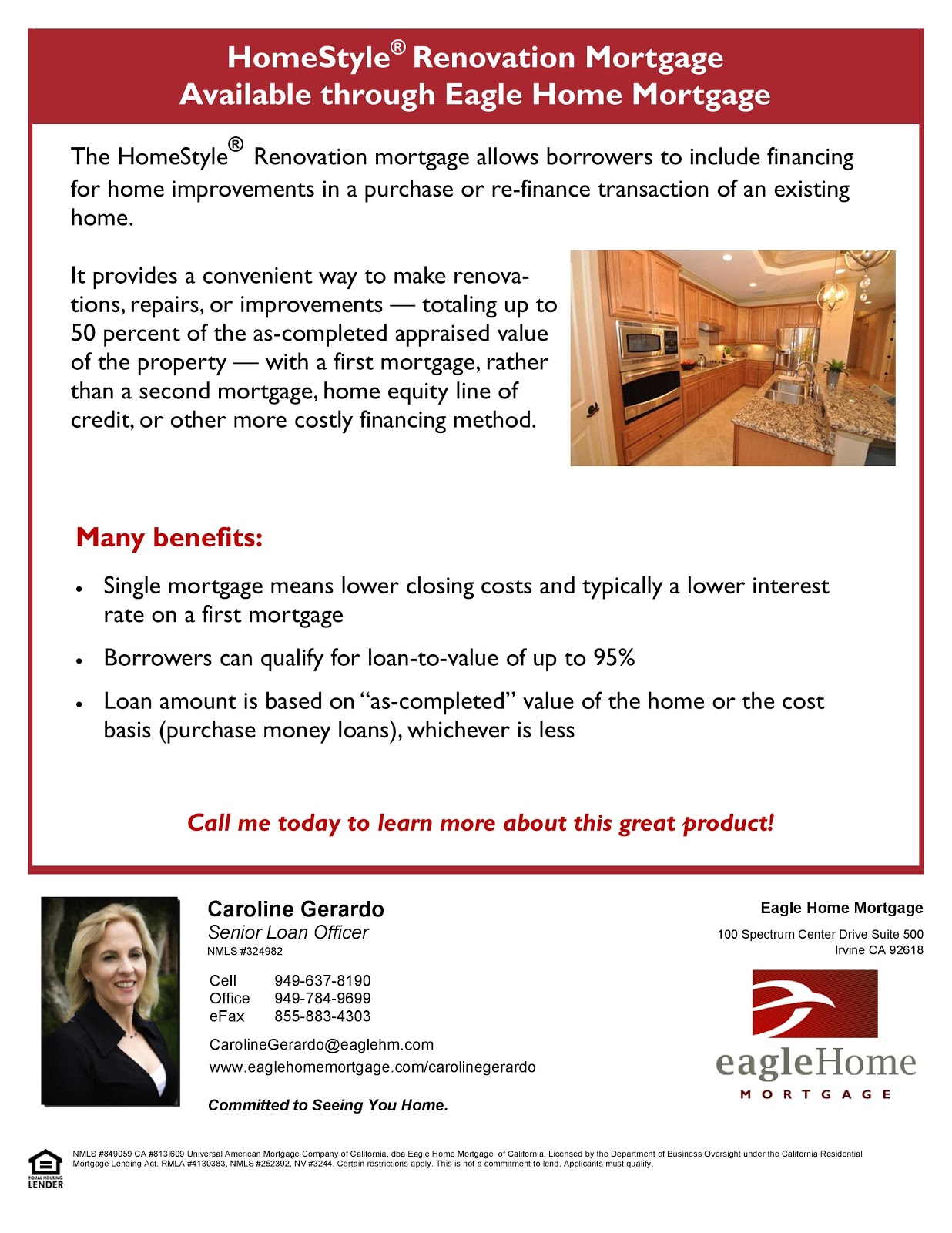 Mortgage Loans Homestyle Renovation Loan
