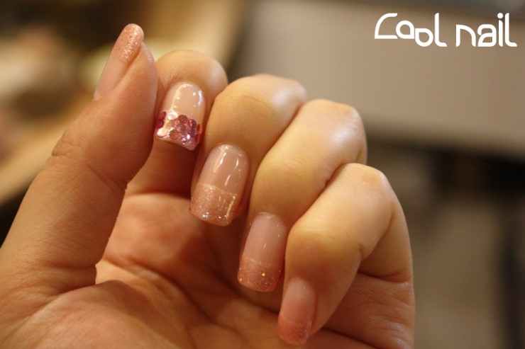 4. Floral Gel Nail Design for a Feminine Touch - wide 4