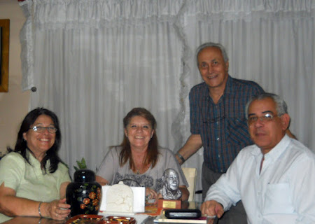 Susana, Cristina, Carlos y Norberto