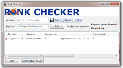 Firefox Rank Checker Add-ons