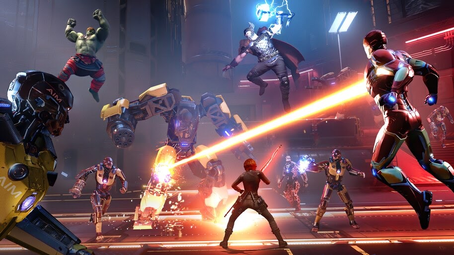 Marvels Avengers, Game, Battle, 4K, #3.2310
