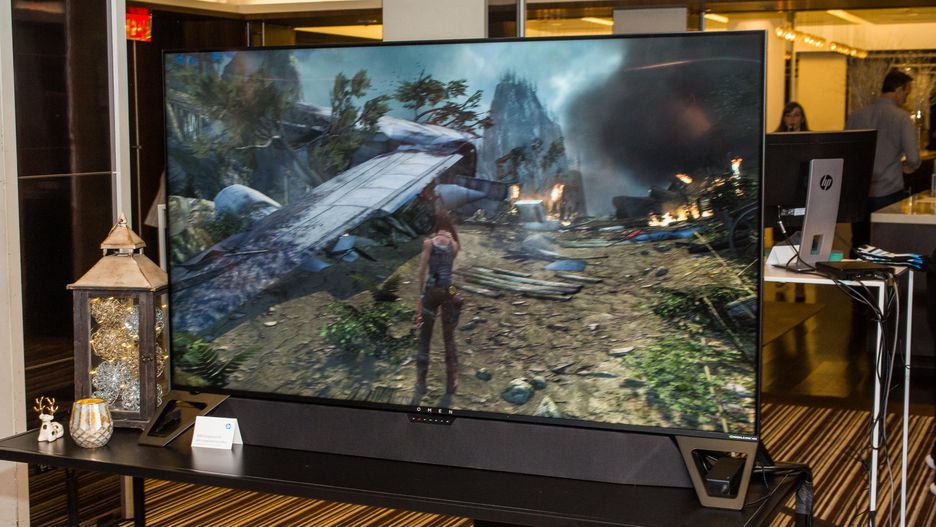 CES 2019: HP Umumkan Monitor Gaming 65 Inch - Omen X Emperium