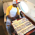 Photo: Floyd Mayweather Shows Off $100 Bills On His Private Jet Ahead Of Conor McGregor Mega Fight
