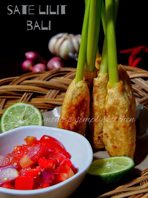 resep sate lilit ayam khas bali