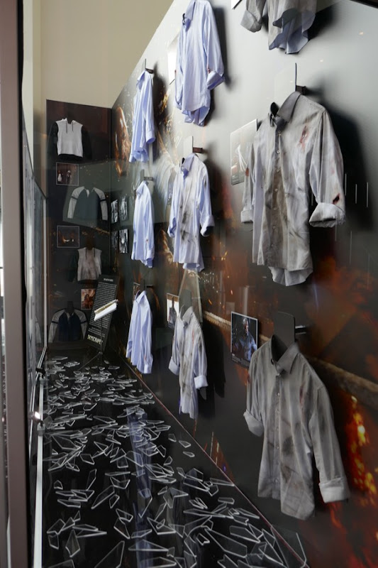 Art of aging Skyscraper movie costume exhibit