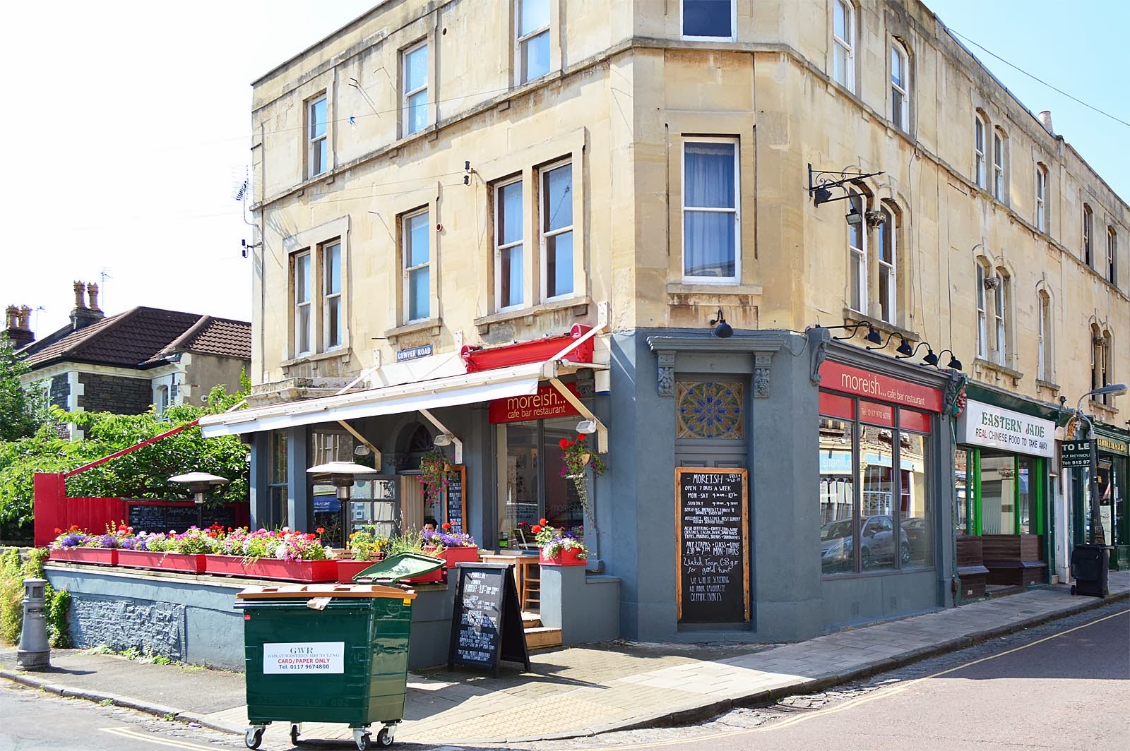 Inside the Olive Tree Restaurant Review Moreish, Bristol