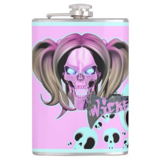 Juggalette Flask.